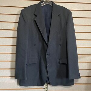 Men's Western Style Sport Coat Jacket Blazer‎ Unique Cowboy Look
